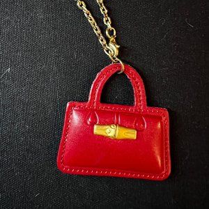 Long Champ bag charm